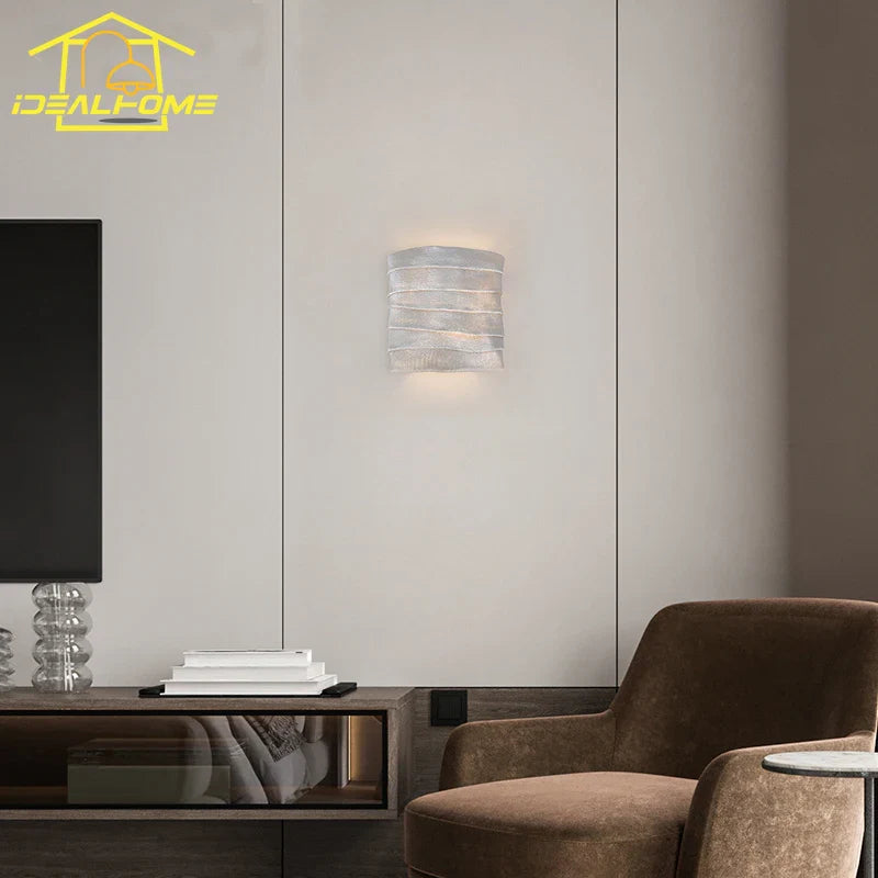 Afralia™ Stainless Steel LED Wall Lamp for Modern Indoor Lighting