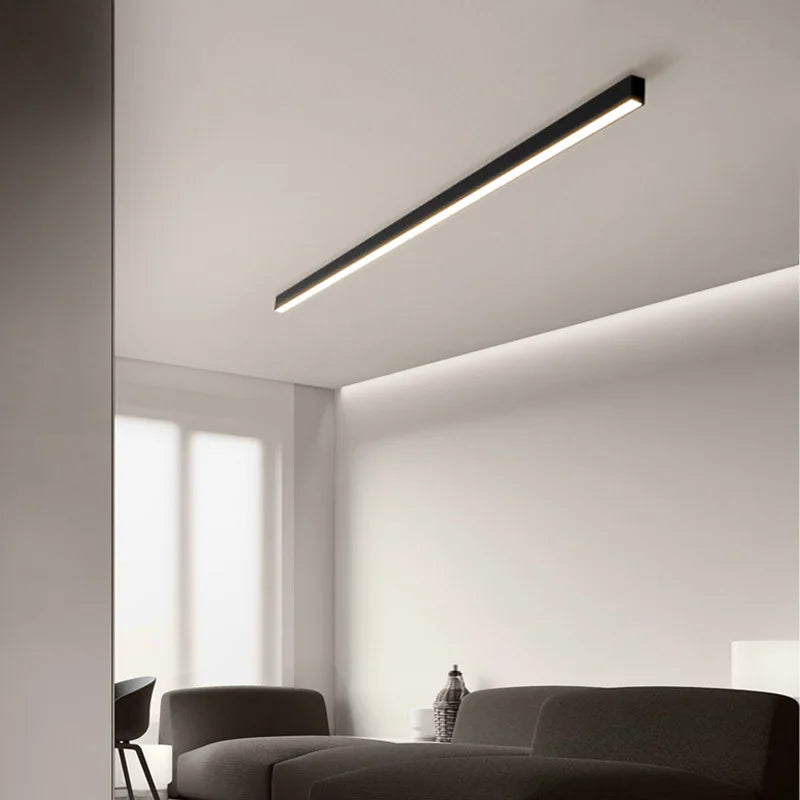 Afralia™ Modern LED Ceiling Light with Dimming for Living Room, Bedroom, Dining, Aisle