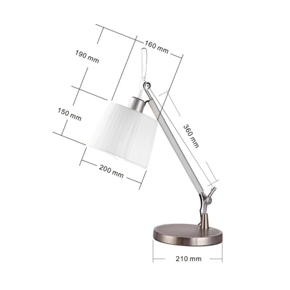 Afralia™ Adjustable Industrial Wall Light for Bedside, Study, Office, Living Room