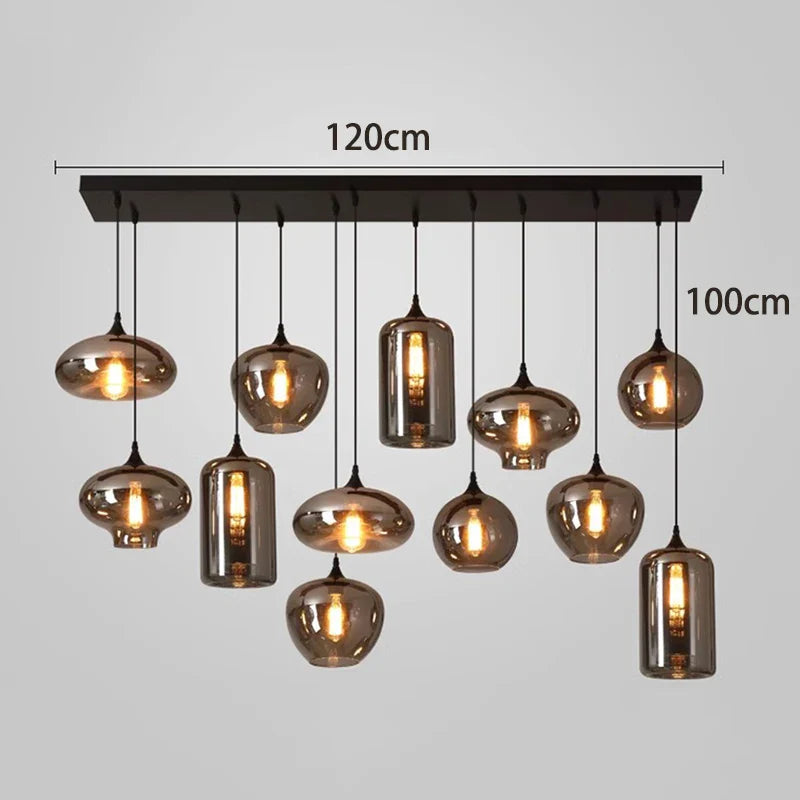 Afralia™ Modern LED Pendant Light for Living Room and Dining Room Chandeliers