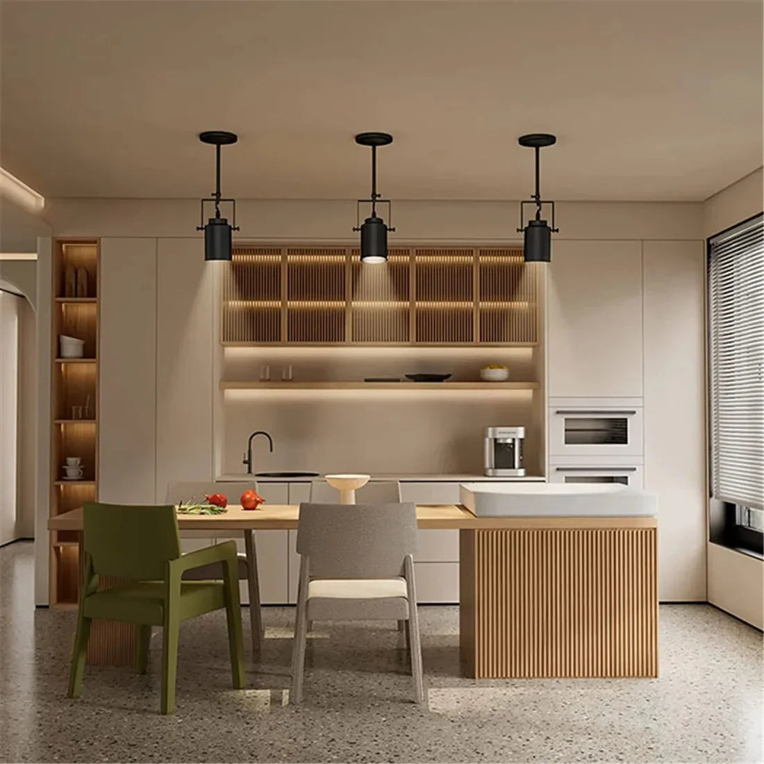 Afralia™ Industrial Vintage Adjustable Ceiling Lamp for Restaurant Coffee Shop Hotel