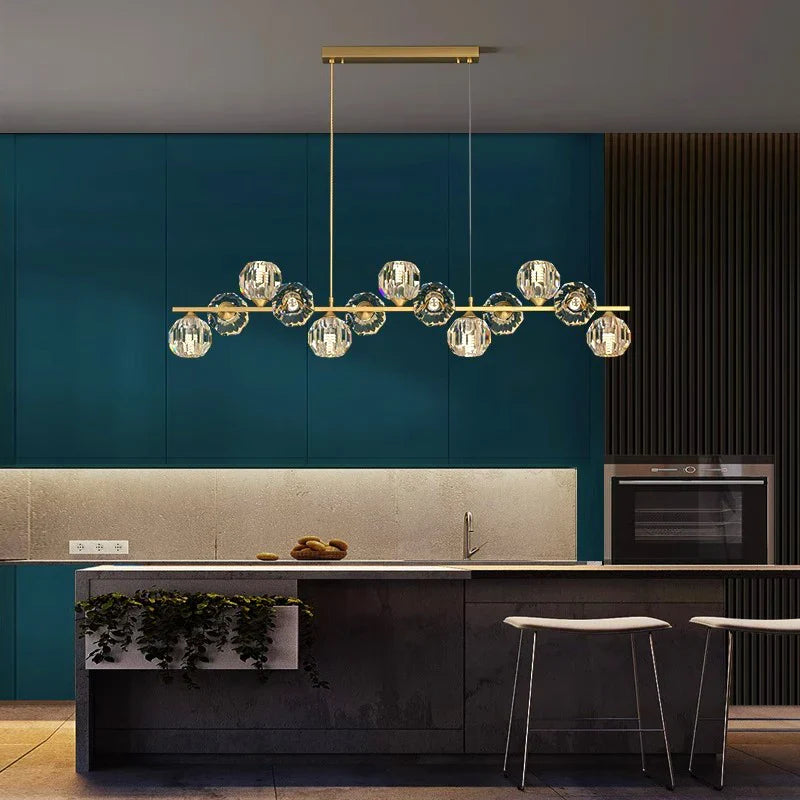 Afralia™ Nordic Dining Room Pendant Lamp Ceiling Chandelier for Indoor Living Room Lighting