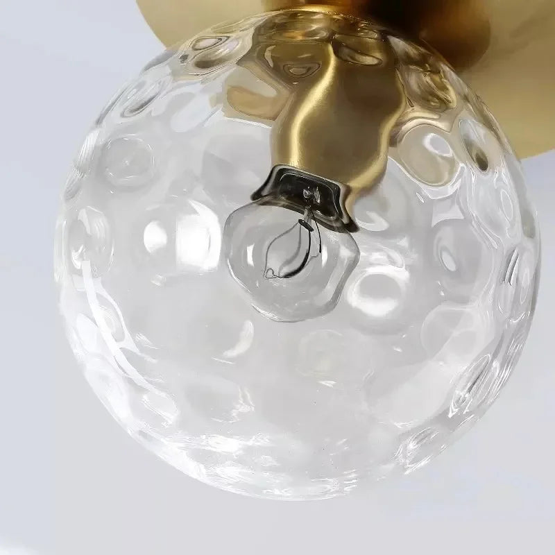 Afralia™ Elegant Crystal Ceiling Light Fixture for Hall Entrance Balcony Bathroom IP20