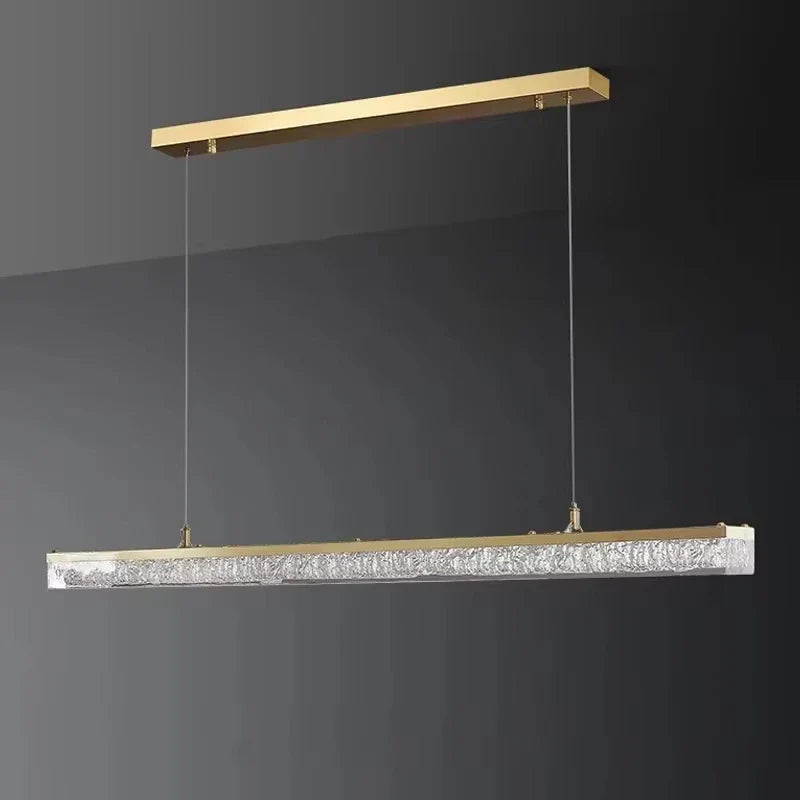 Afralia™ Gold Resin Luxury Chandelier for Dining & Living Room LED Lighting