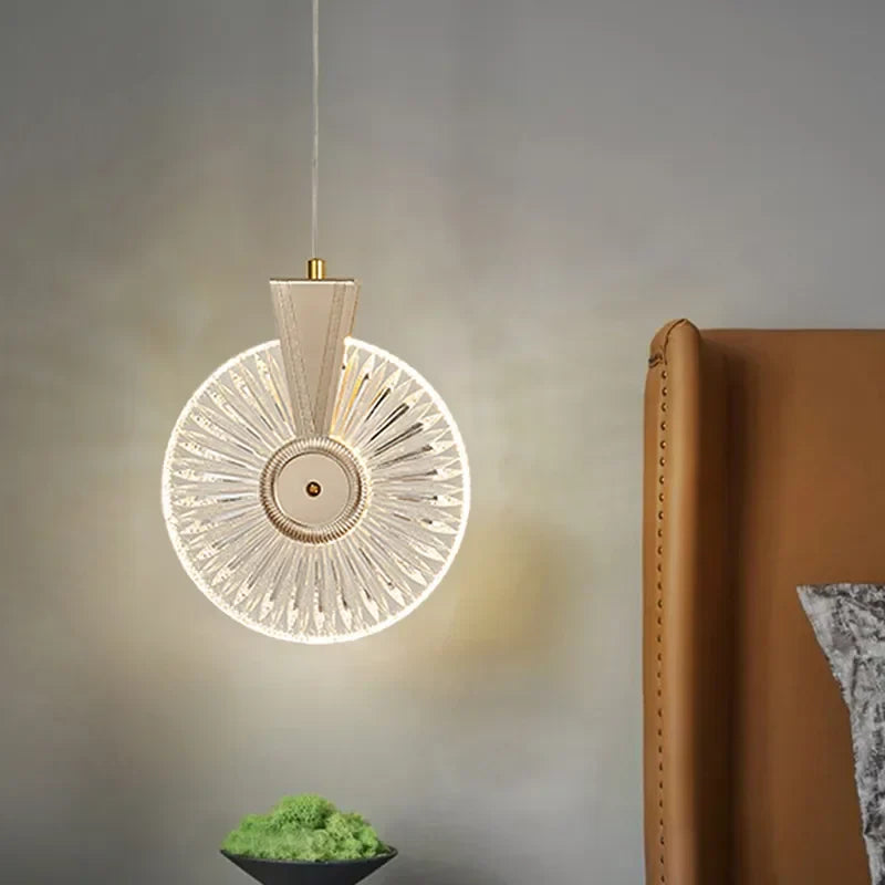 Afralia™ Rotatable Nordic Chandelier: Multi-Styling LED Round Ceiling Pendant Lamp
