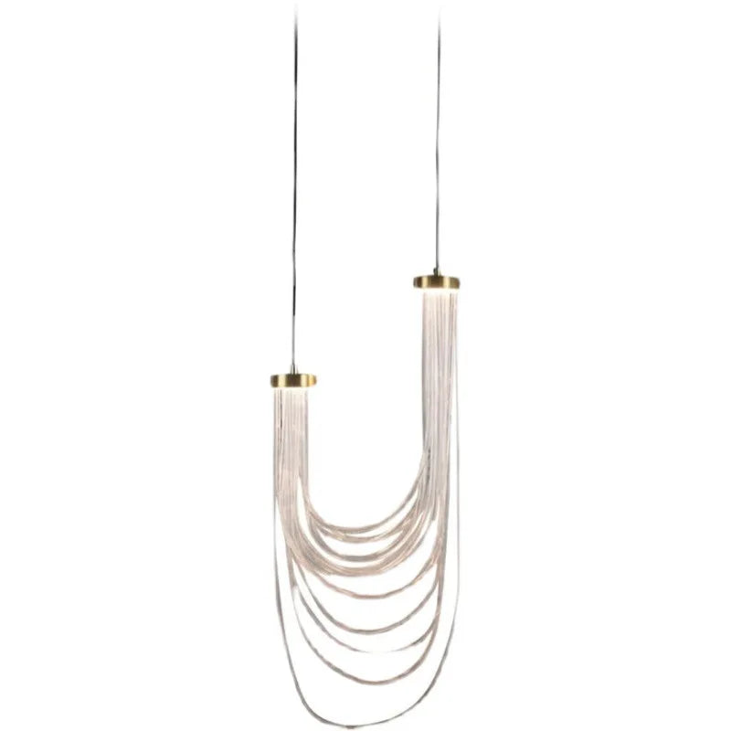 Afralia™ LED Acrylic Pendant Light for Bedroom and Dining Room