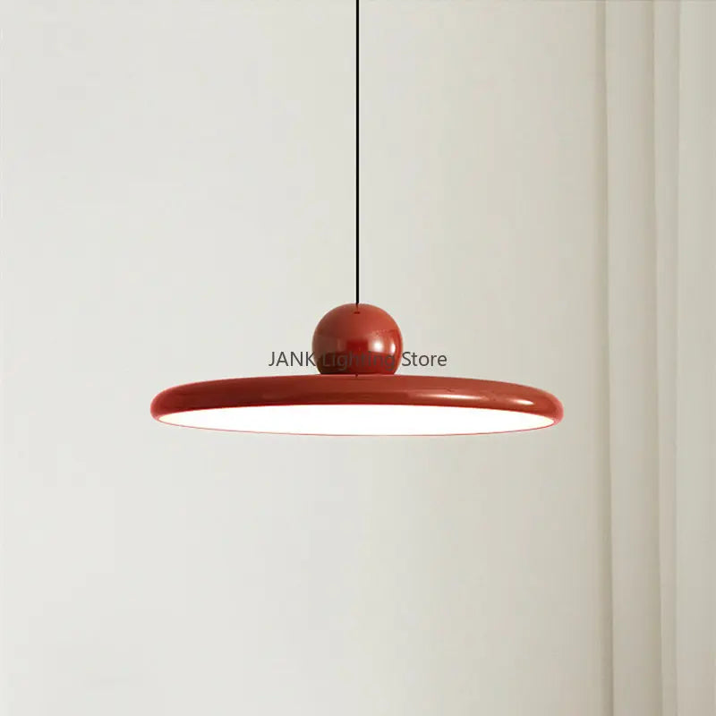 Afralia™ Medieval Bauhaus Flying Saucer Pendant Light LED Chandelier for Interior Decoration