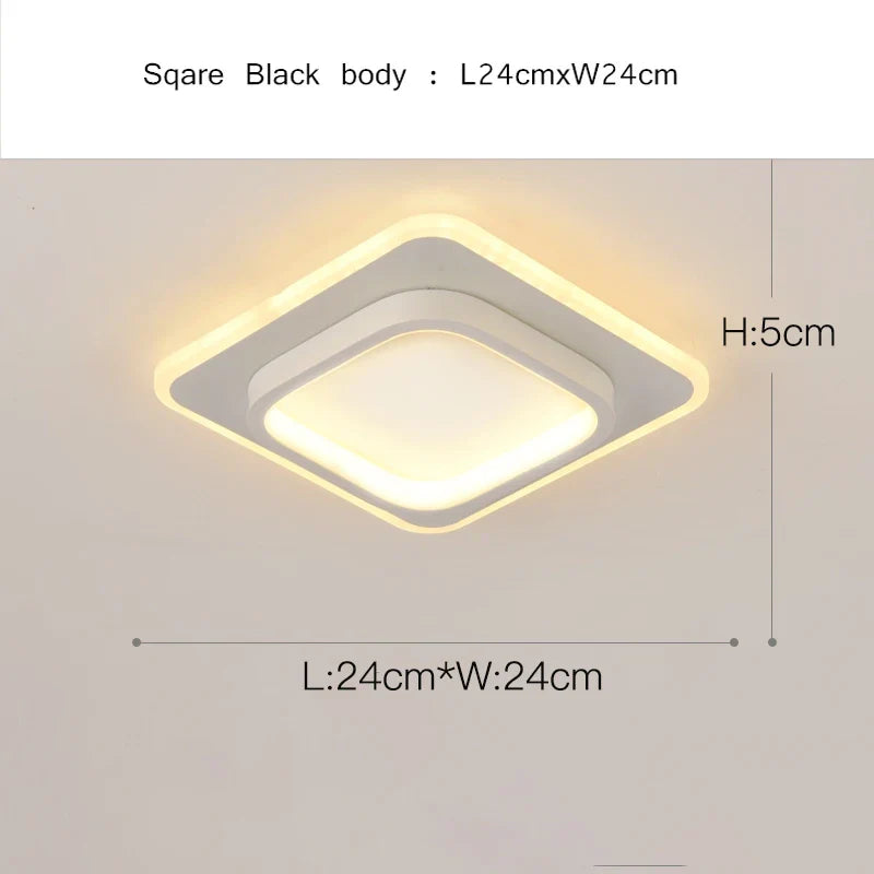 Afralia™ LED Aisle Ceiling Lights for Home Lighting in Bedroom Living Room Corridor