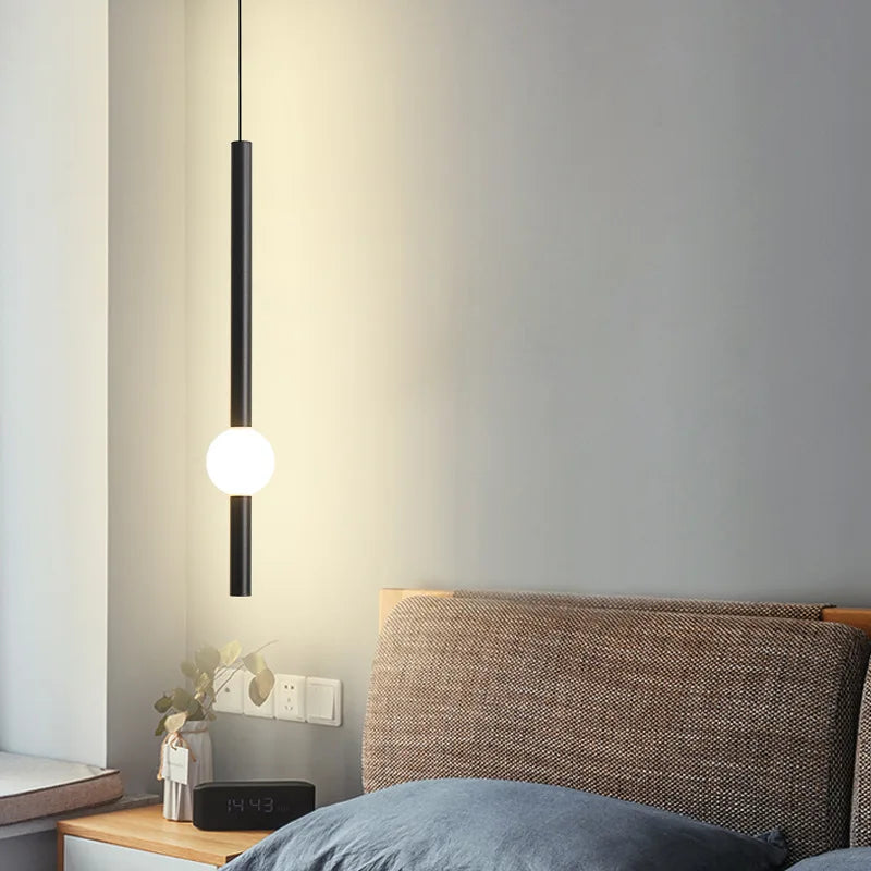 Afralia™ Nordic LED Pendant Lights - Modern Hanging Lamps for Living Room, Bedroom, Kitchen, Dining Room