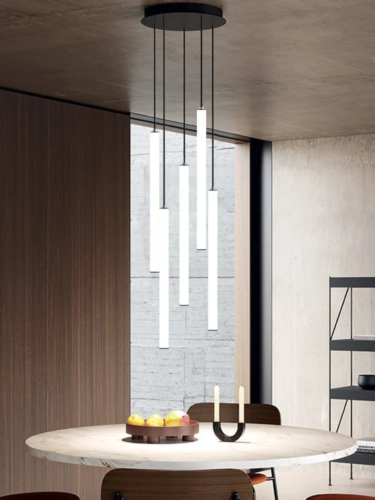 Afralia™ Luxury LED Ceiling Chandelier for Home, Hotel & Restaurant Lighting