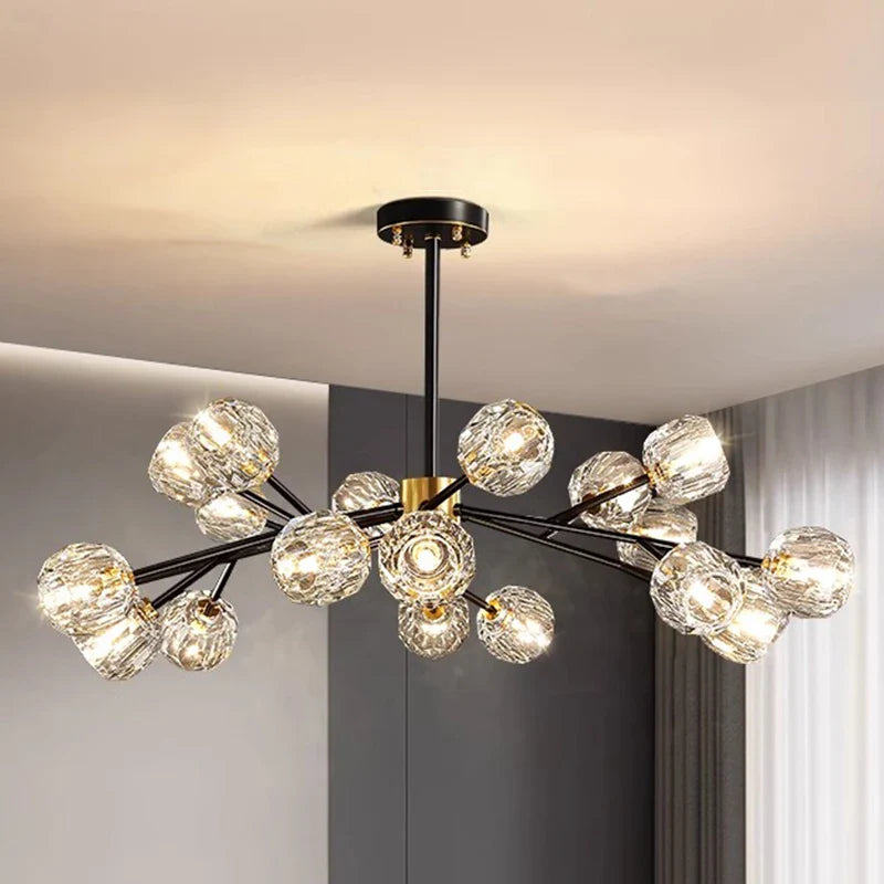 Afralia™ Modern Home Decor LED Pendant Light Chandeliers for Living Room Dining Room Lighting