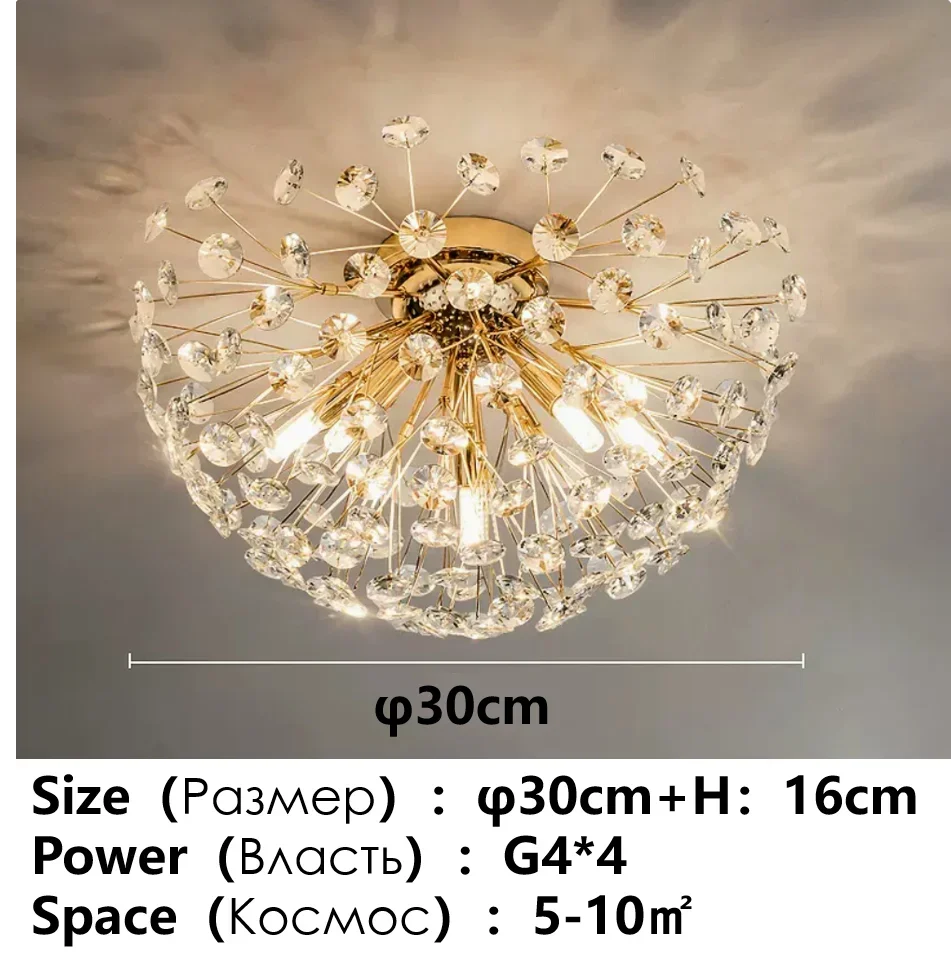 Afralia™ LED Ceiling Chandelier for Home Décor & Lighting in Living Room, Bedroom, Kitchen & Dining