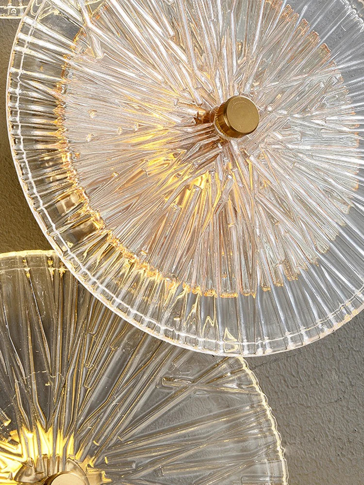 Afralia™ Modern Round LED Wall Lamp Luxury Design Indoor Lighting Fixture