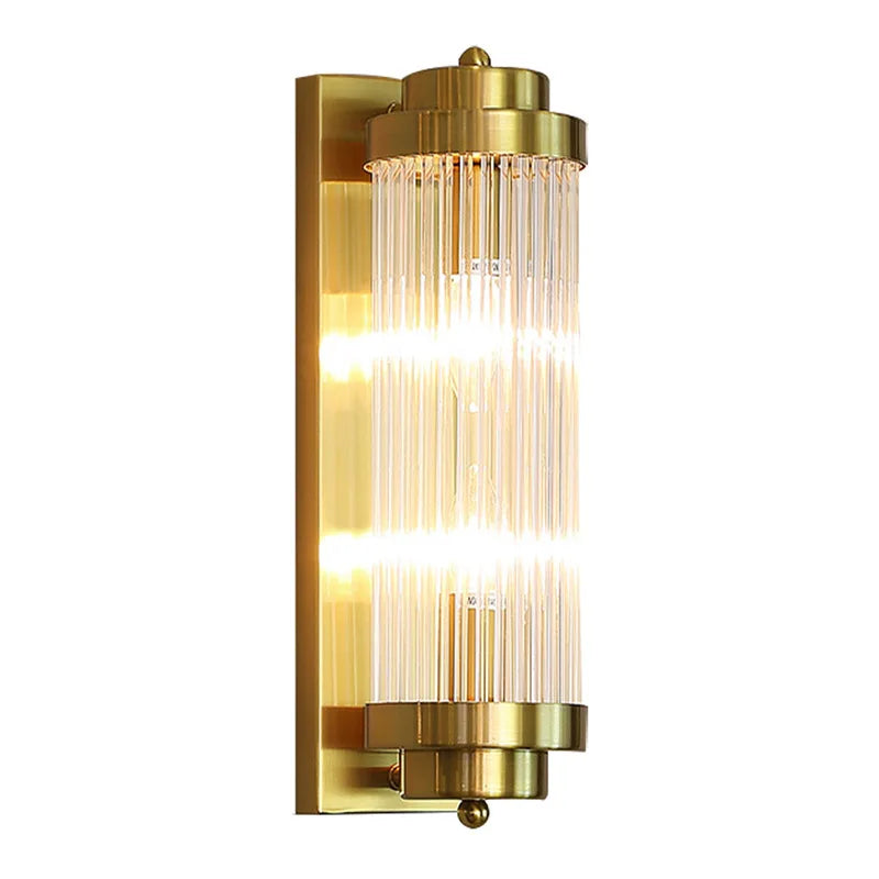 Afralia™ Crystal Wall Lamp: Modern LED Indoor Lighting for Luxury Living Room, Bedroom, and Aisle