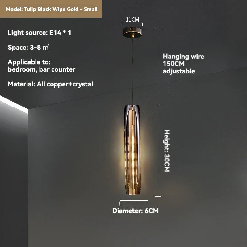 Afralia™ Crystal Pendant Light: Modern LED Round Hanging Lamp for Living Room and Dining Room