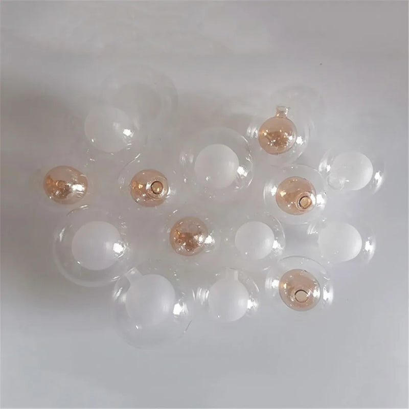 Afralia™ 1/4/8pcs Pack 1cm Opening G4 Glass Shade Replacement Globes for Chandelier