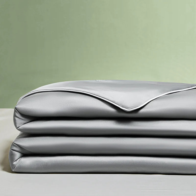 Afralia™ Summer Cool Ice Silk Quilt - Single Double Bed Thin Washable Quilt