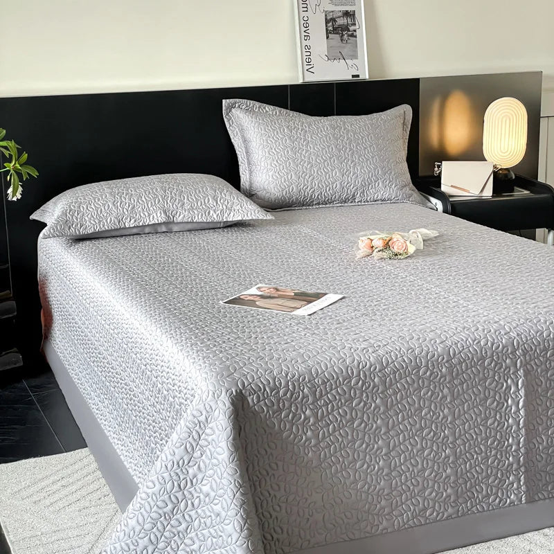Afralia™ Lyocell Eucalyptus Fiber Quilted Bedspread - Soft Cool Feeling Bed Cover for Summer