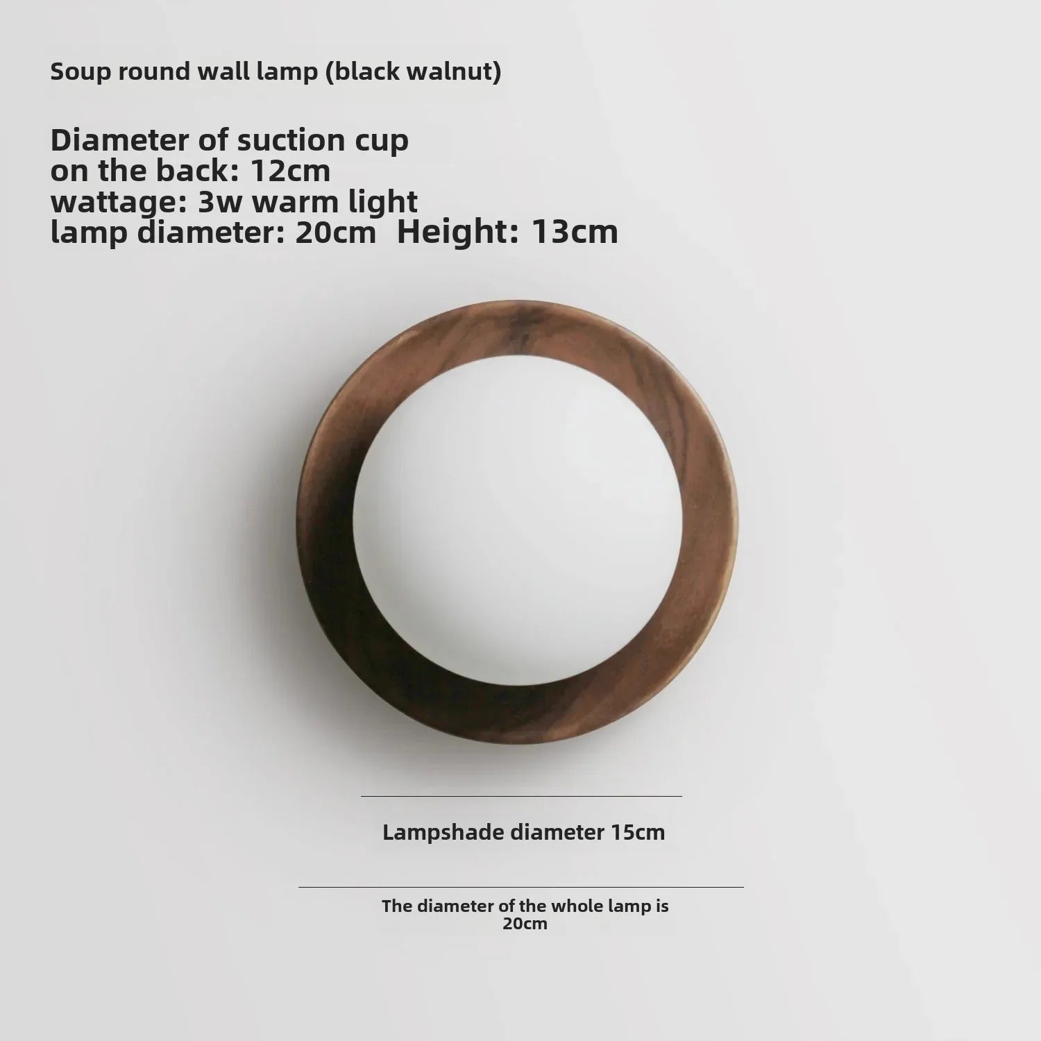 Afralia™ Walnut Wood Brass Wall Sconce, Modern Vintage Style, Bedroom Living Room Light