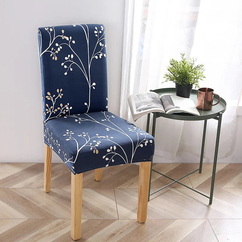 Afralia™ Stretch Print Chair Cover - Elastic Seat Slipcover