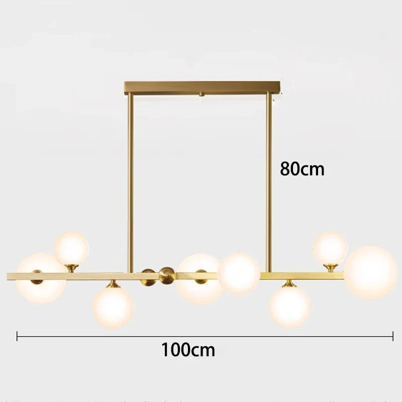 Afralia™ Modern LED Pendant Chandelier for Living and Dining Room Lighting