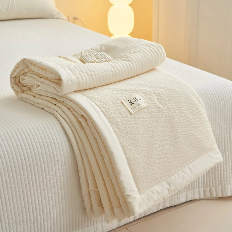 Afralia™ Ice Cream Air Bubble Yarn Summer Quilt - Grade A Blanket