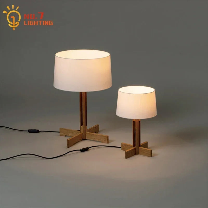 Afralia™ Zen Wood Floor Lamp LED E27 for Living Room Bedroom Sofas Zen Art Decor
