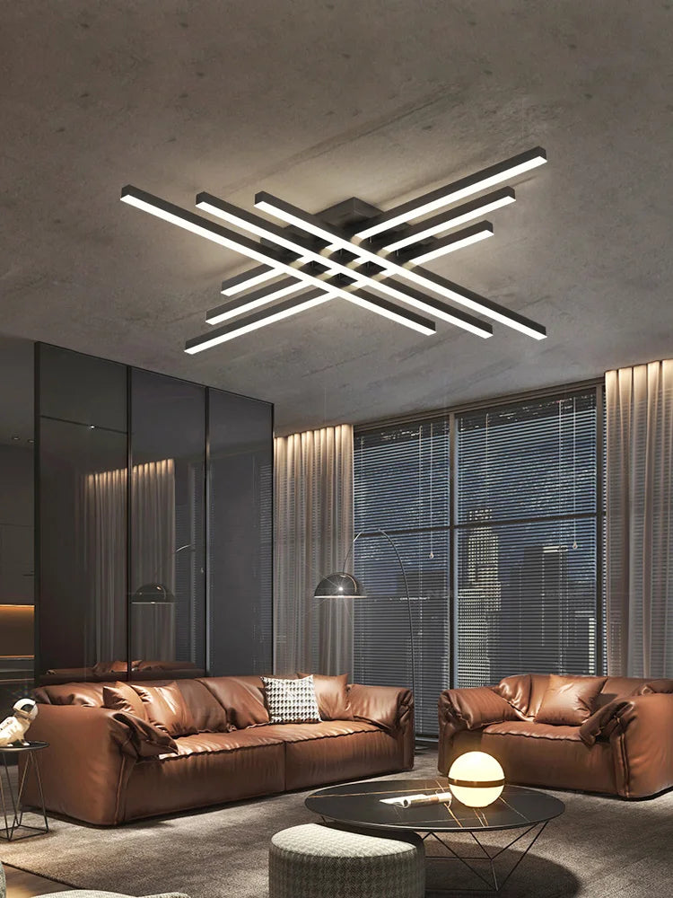 Afralia™ Modern Nordic Duplex Villa Ceiling Light for Living Room Bedroom Hall