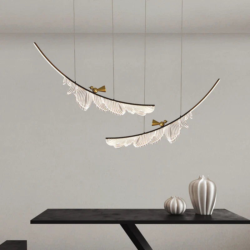 Afralia™ Modern Design Ceiling Chandelier for Living Dining Bedroom Lighting