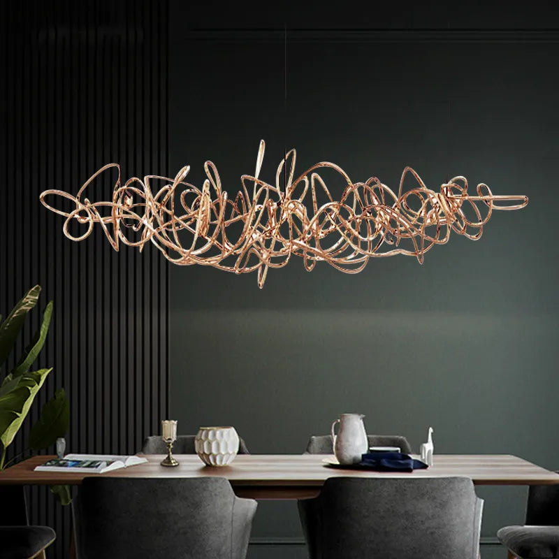 Afralia™ Nordic LED Pendant Lighting: Modern Indoor Dining & Living Room Decor