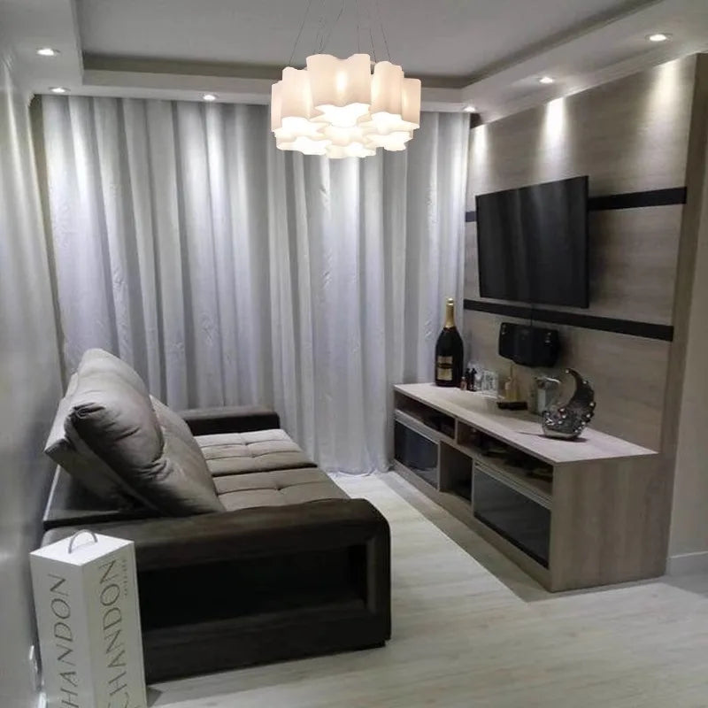 Afralia™ Modern Cloud Ceiling Lamp Pendant Light for Living Dining Room