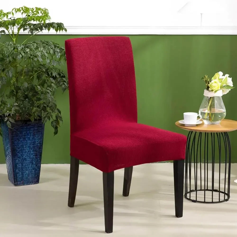 Afralia™ Quilted Chair Cover Protector Stretch Elastic Slipcover Solid Waterproof