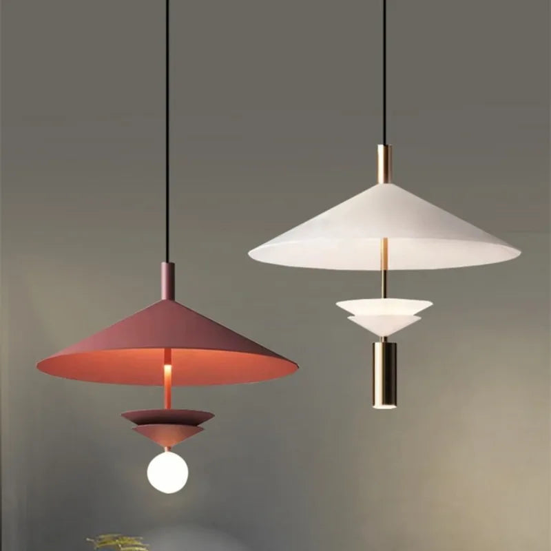 Nordic UFO Pendant Lamp for Dining Table Bar Living Room by Afralia™