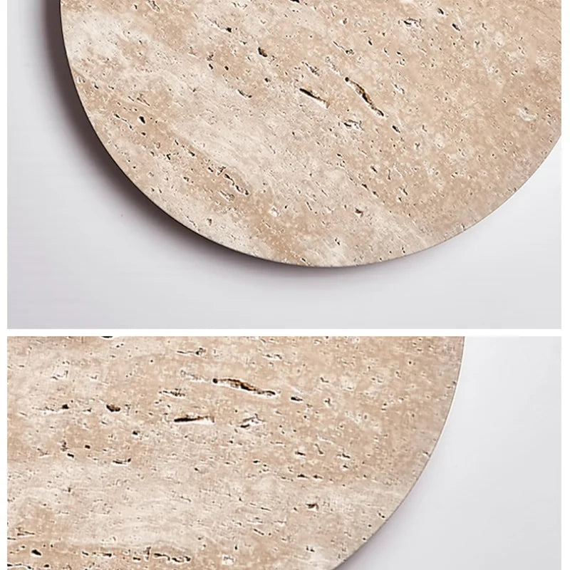 Afralia™ Travertine Stone LED Wall Sconce | Modern Nordic Stair Light for Indoor Home Decor