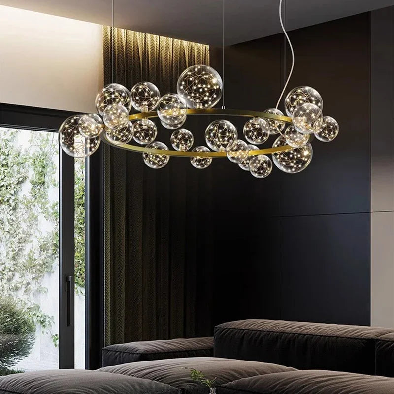 Afralia™ Nordic Pendant Chandelier: Elegant Ceiling and Dining Room Lighting