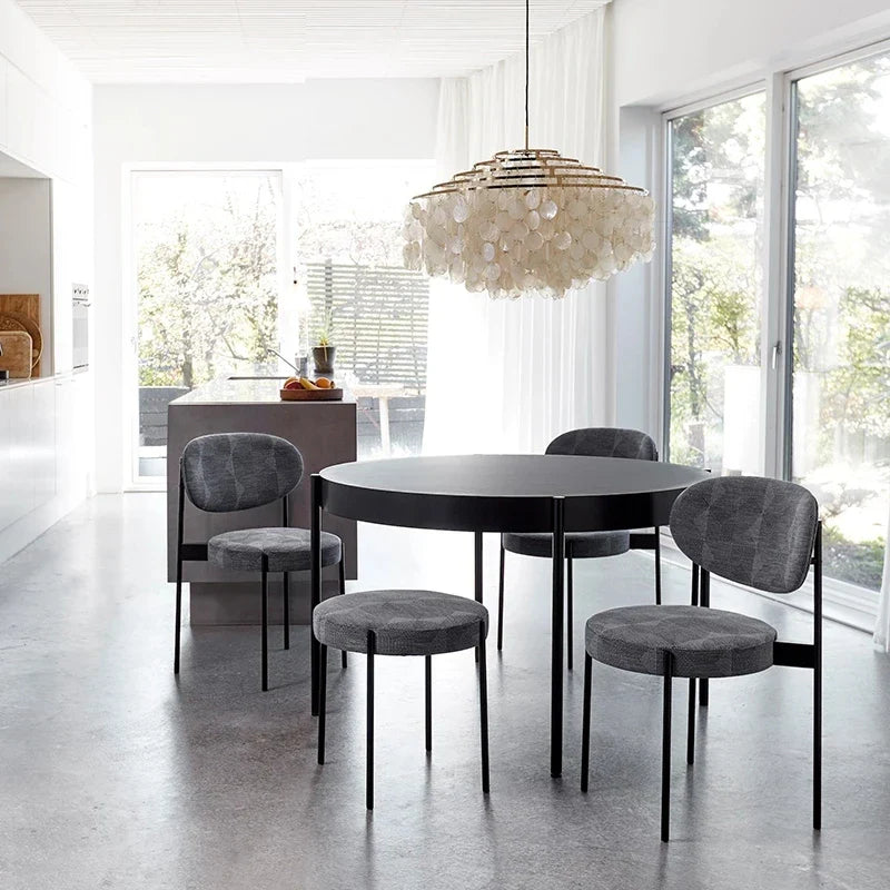 Afralia™ Modern Nordic Conch Chandelier Light Fixture for Bedroom/Living Room Art Decor