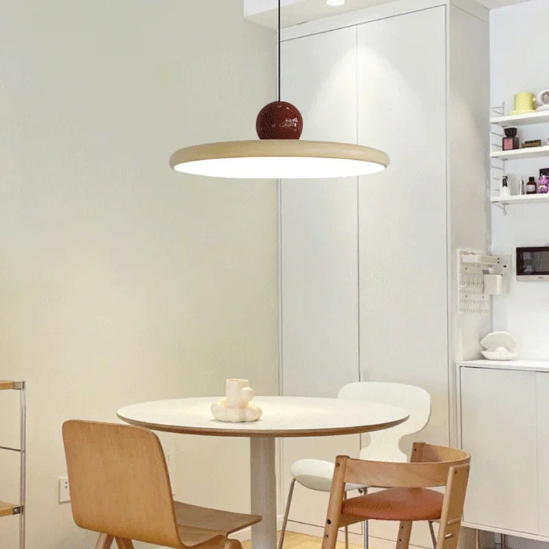 Afralia™ Bauhaus Saucer Chandelier: Creative Dining Room & Bar Decor