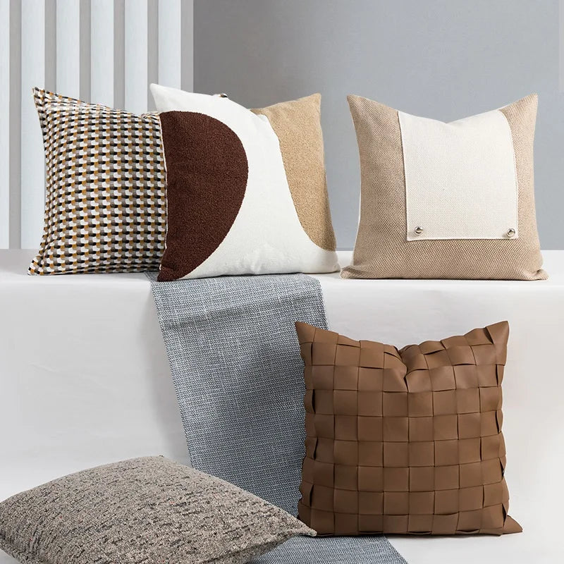 Afralia™ Luxe 45x45cm Cushion Cover: High Quality Pillowcase for Elegant Home Decor