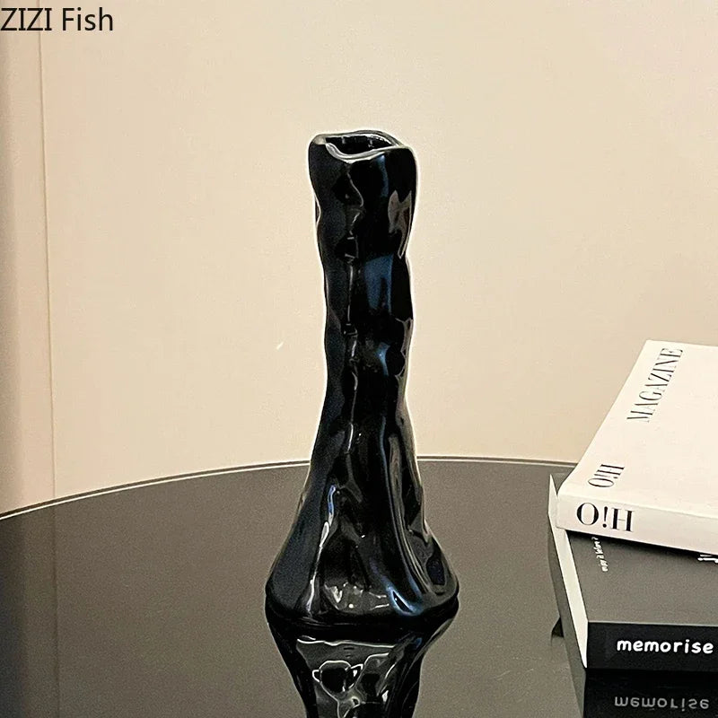 Afralia™ Romantic Candlestick Holder Desk Decoration Aroma Diffuser Home Container