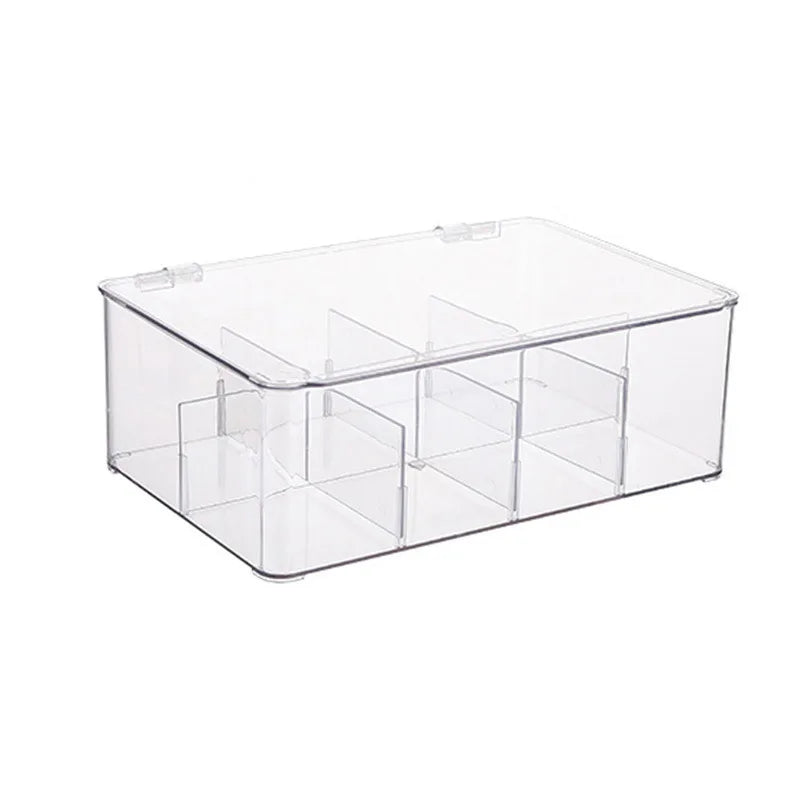 Afralia™ Coffee Tea Bag Storage Box for Kitchen Clothes Organization