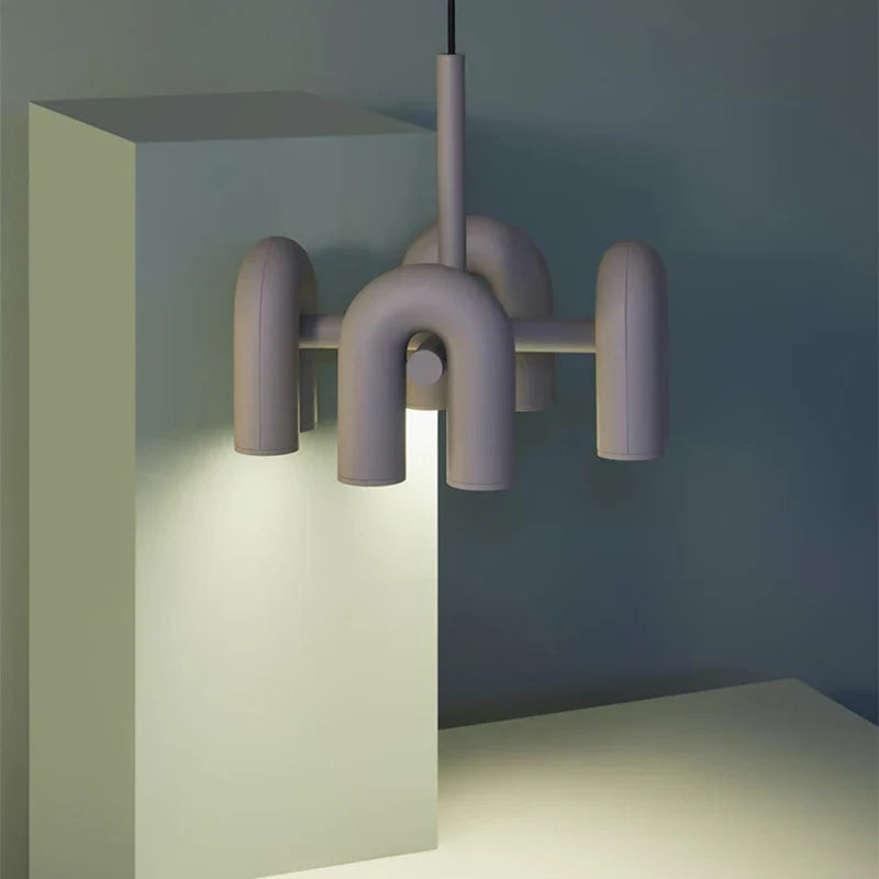 Afralia™ U-shaped Pendant Lamp for Modern Living Spaces & Bedrooms