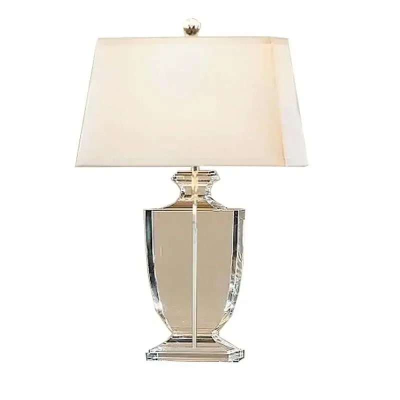 Modern K9 Crystal Table Lamps by Afralia™ for Living Room Bedroom Hotel Villa