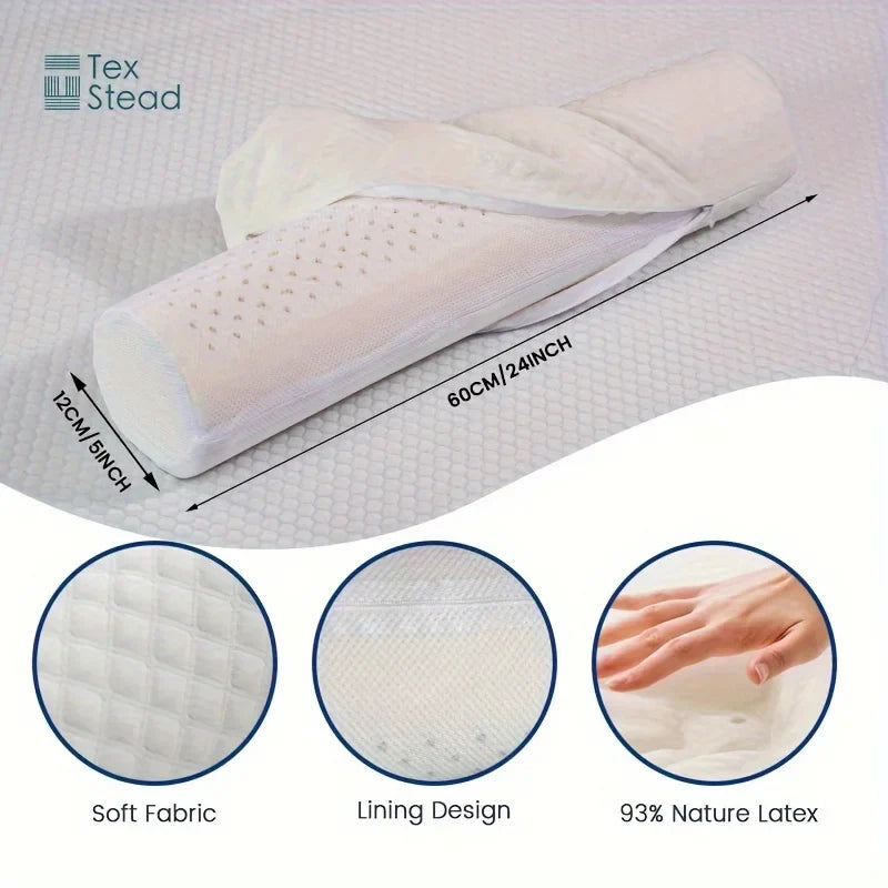Afralia™ Natural Latex Neck Pillow by Afralia™