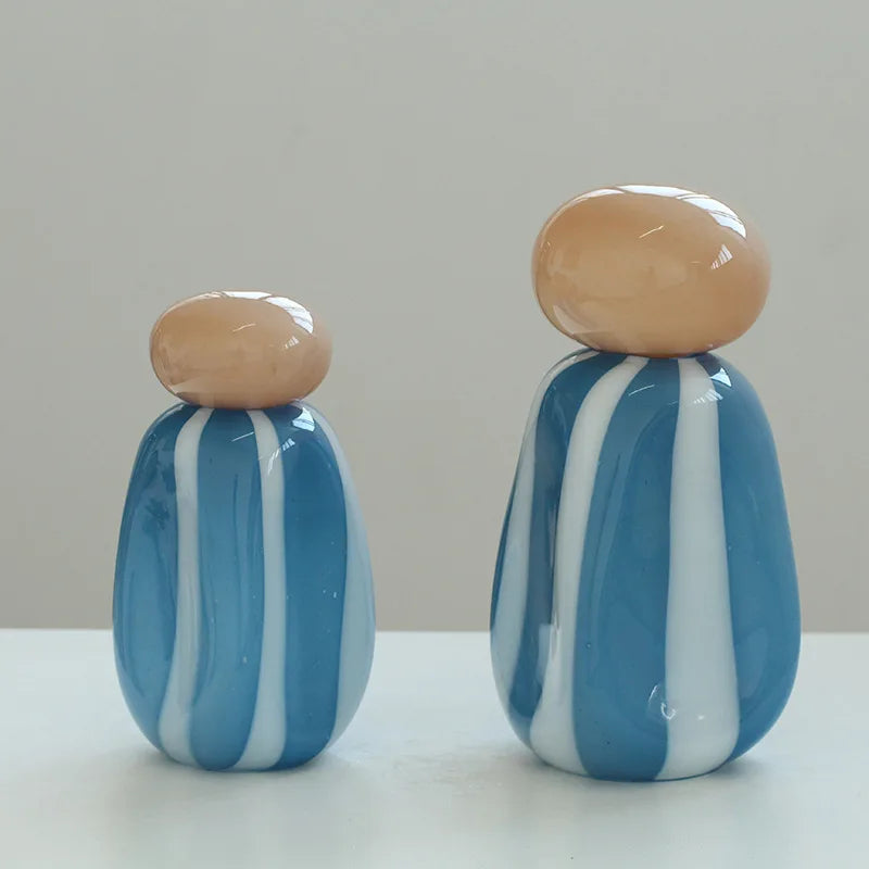 Afralia™ Fringe Glass Vase Cover Band for Irregularity Floral Decor