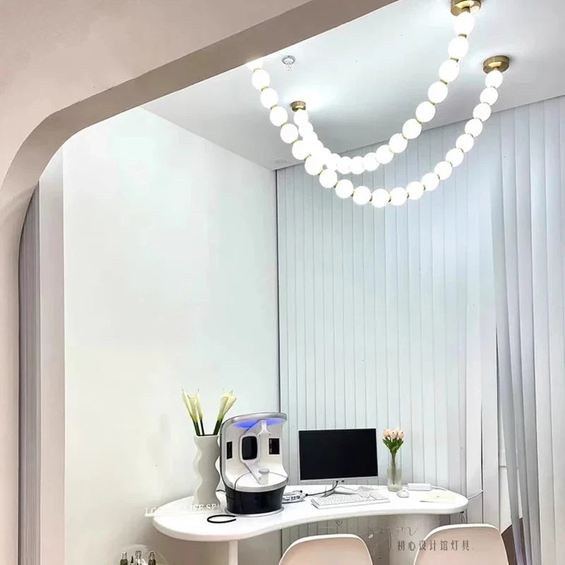 Afralia™ Modern LED Pendant Chandeliers for Living and Dining Rooms