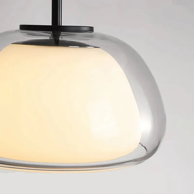 Afralia™ Glass Jelly Pendant Lamp: Minimalist Luxury Design for Home Living Room Bedroom