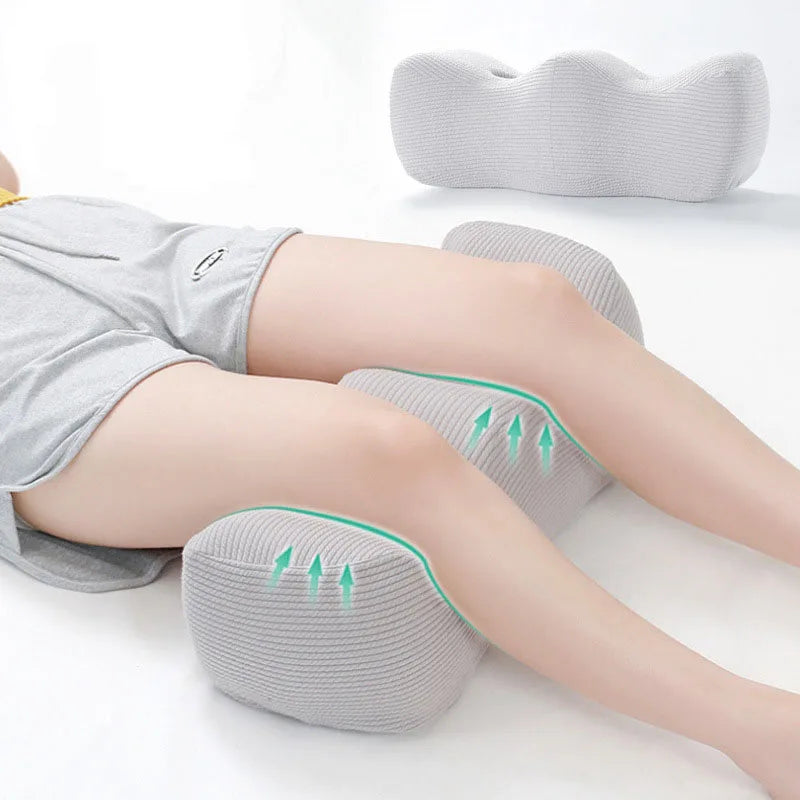Afralia™ Memory Foam Leg Pillow: Super Soft Lift Cushion for Varicose, Knee Support