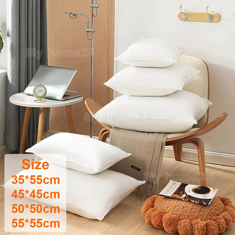 Afralia™ Cotton-padded Pillow Core for Sofa Car Soft Insert Cushion Core - 35/45/50/55cm