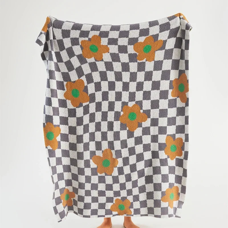 Afralia™ Knitted Blanket Throws 130x160cm