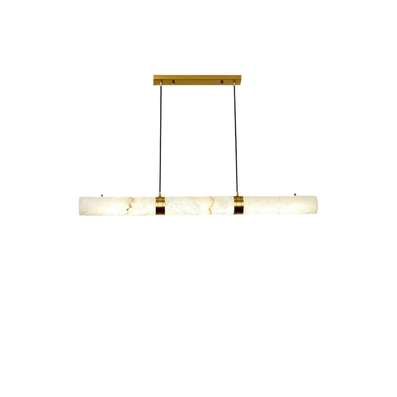 Afralia™ Black Silver Lucite Cylinder Pendant Light - Adjustable Hanging Ceiling Fixture